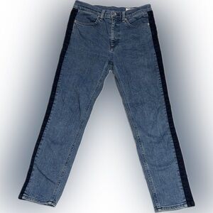 Rag’n’Bone Slim Straight Tuxedo Stripe Jeans Women’s size 29